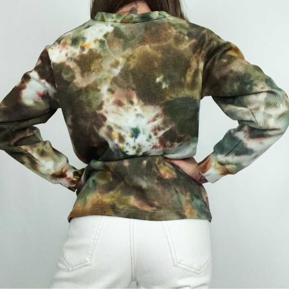 Vintage Hand-Dyed Thermal | Size M/L - Picture 5 of 9